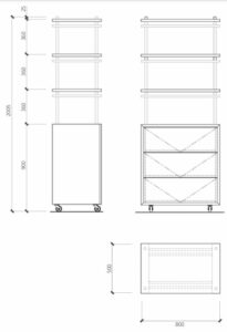 Aspen Barrett Storage and Display Unit